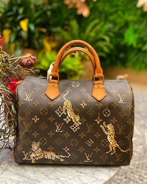 hand painted louis vuitton bag|hand painted designer bags.